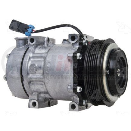 168526 by FOUR SEASONS - New Sanden/Sankyo SD7H15 Compressor w/ Clutch