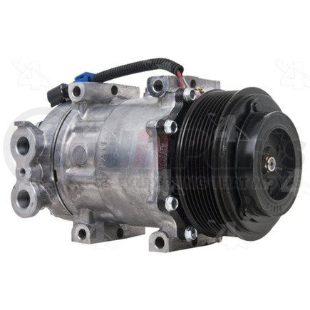 168529 by FOUR SEASONS - New Sanden/Sankyo SD7H15 Compressor w/ Clutch