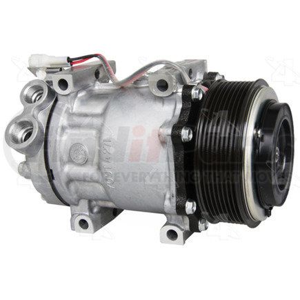 168518 by FOUR SEASONS - New Sanden/Sankyo SD7H15 Compressor w/ Clutch