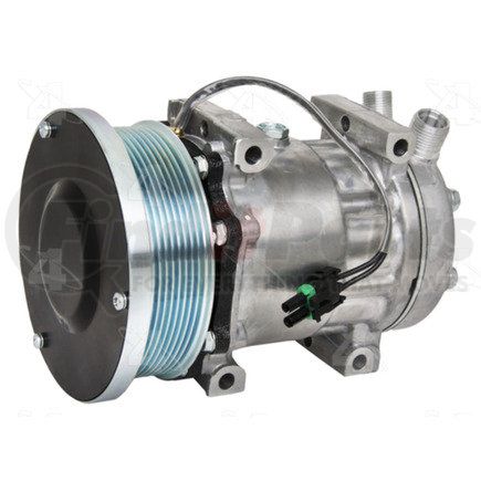 168534 by FOUR SEASONS - New Sanden/Sankyo SD7H15 Compressor w/ Clutch