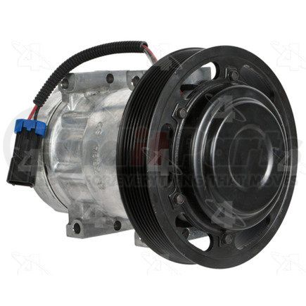 168530 by FOUR SEASONS - New Sanden/Sankyo SD7H15 Compressor w/ Clutch