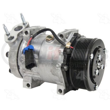 168531 by FOUR SEASONS - New Sanden/Sankyo SD7H15 Compressor w/ Clutch