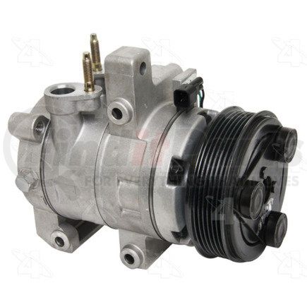 168661 by FOUR SEASONS - New York-Diesel Kiki-Zexel-Seltec DKS17D Compressor w/ Clutch