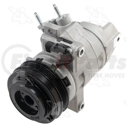 168662 by FOUR SEASONS - New Diesel Kiki DKS20 Compressor w/ Clutch