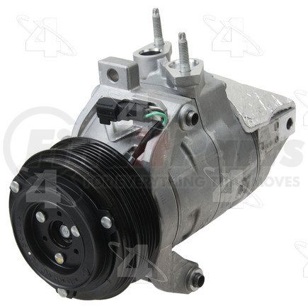 168666 by FOUR SEASONS - New Diesel Kiki DKS20 Compressor w/ Clutch