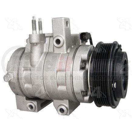 168660 by FOUR SEASONS - New Diesel Kiki DKS20 Compressor w/ Clutch