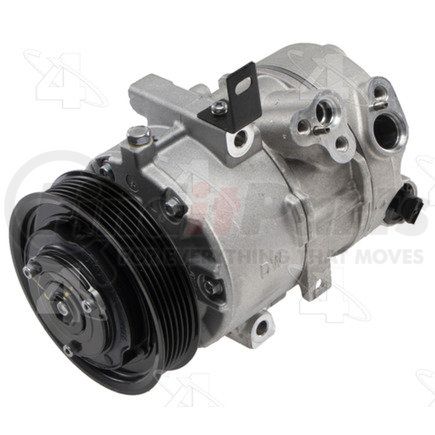 178335 by FOUR SEASONS - New Halla HCC-DVE16 Compressor w/ Clutch