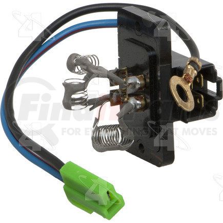 20198 by FOUR SEASONS - HVAC Blower Motor Resistor