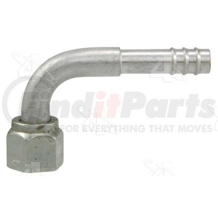 2208 by FOUR SEASONS - 90° Female Standard O-Ring A/C Fitting w/o Service Port