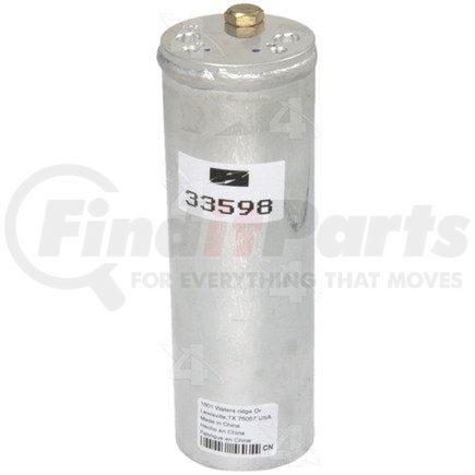 33598 by FOUR SEASONS - Aluminum Filter Drier w/ Pad Mount