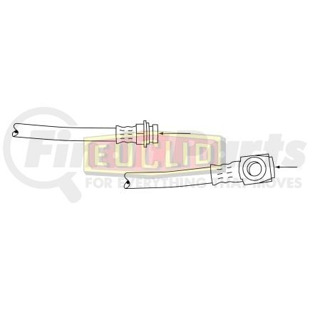 Euclid E10656 Brake Hydraulic Line HYDRAULIC HOSE