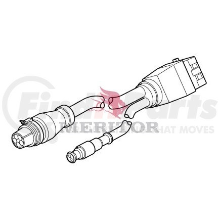 S4493240050 by MERITOR - ABS - TRAILER ABS CABLE