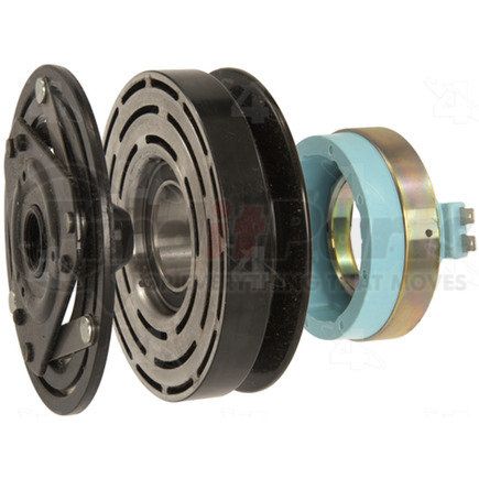 47298 by FOUR SEASONS - New GM Frigidaire/Harrison R4 Radial Clutch Assembly w/ Coil