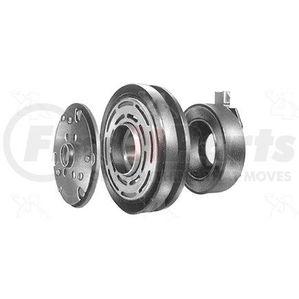 47847 by FOUR SEASONS - New York & Tecumseh HR980 Radial Clutch Assembly w/ Coil