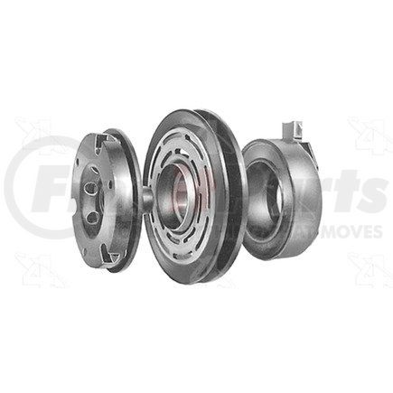 47848 by FOUR SEASONS - New Ford FS6 Clutch Assembly w/ Coil