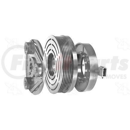 47874 by FOUR SEASONS - New Ford FS10 Clutch Assembly w/ Coil