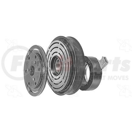 47869 by FOUR SEASONS - New Ford FS10 Clutch Assembly w/ Coil