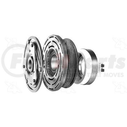 48633 by FOUR SEASONS - Reman GM Frigidaire/Harrison R4 Radial Clutch Assembly w/ Coil