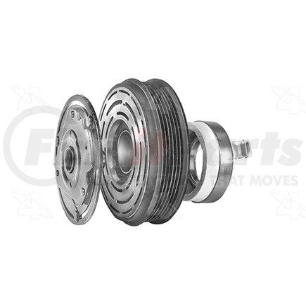 48663 by FOUR SEASONS - Reman GM Harrison V5 Variable Displacement Clutch Assembly w/ Coil