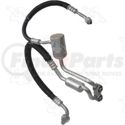 55813 by FOUR SEASONS - Discharge & Suction Line Hose Assembly