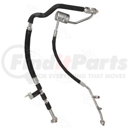 56052 by FOUR SEASONS - Discharge & Suction Line Hose Assembly