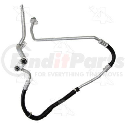 56950 by FOUR SEASONS - Suction & Liquid Line Hose Assembly w/o Orifice Tube
