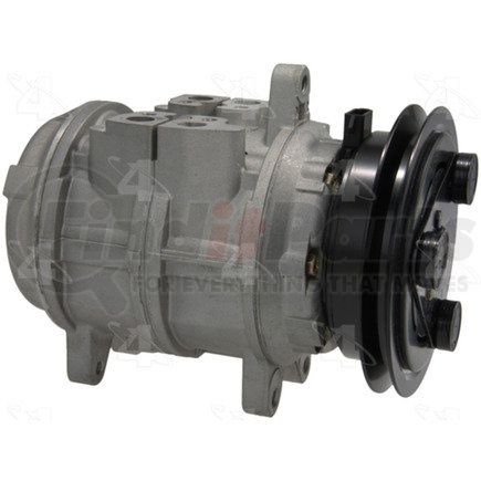 57114 by FOUR SEASONS - Reman Ford FS6 Compressor w/ Clutch