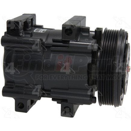 57124 by FOUR SEASONS - Reman Ford FS10 Compressor w/ Clutch