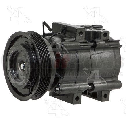 57197 by FOUR SEASONS - Reman Ford HS18 Compressor w/ Clutch