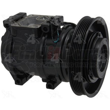 57305 by FOUR SEASONS - Reman Nippondenso 10PA17C Compressor w/ Clutch