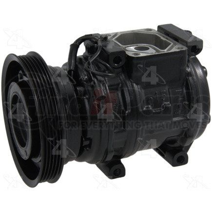 57300 by FOUR SEASONS - Reman Nippondenso 10PA15C Compressor w/ Clutch