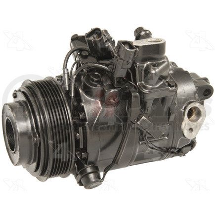 57302 by FOUR SEASONS - Reman Nippondenso 7SBU16C Compressor w/ Clutch