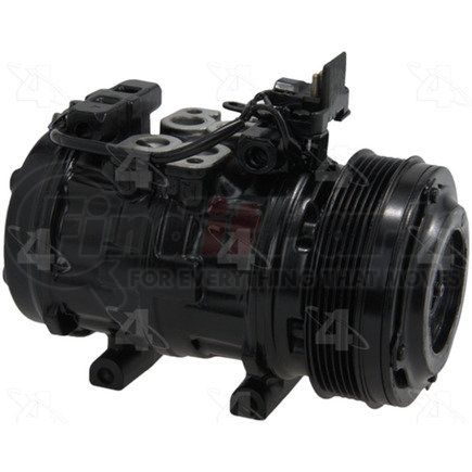 57322 by FOUR SEASONS - Reman Nippondenso 10P15C Compressor w/ Clutch