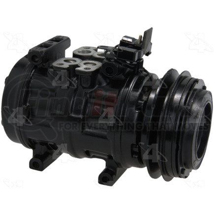 57338 by FOUR SEASONS - Reman Nippondenso 10P17C Compressor w/ Clutch