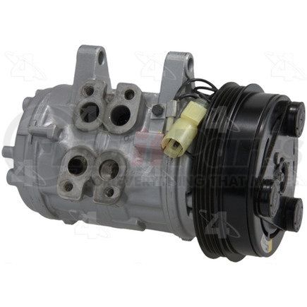 57350 by FOUR SEASONS - Reman Nippondenso 10P15E Compressor w/ Clutch
