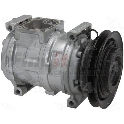 57344 by FOUR SEASONS - Reman Nippondenso 10PA17C Compressor w/ Clutch