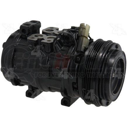 57363 by FOUR SEASONS - Reman Nippondenso 10P15C Compressor w/ Clutch