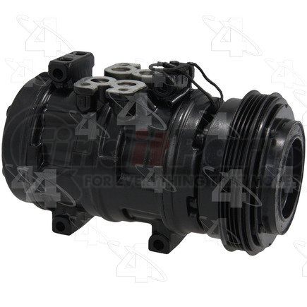 57364 by FOUR SEASONS - Reman Nippondenso 10P17C Compressor w/ Clutch