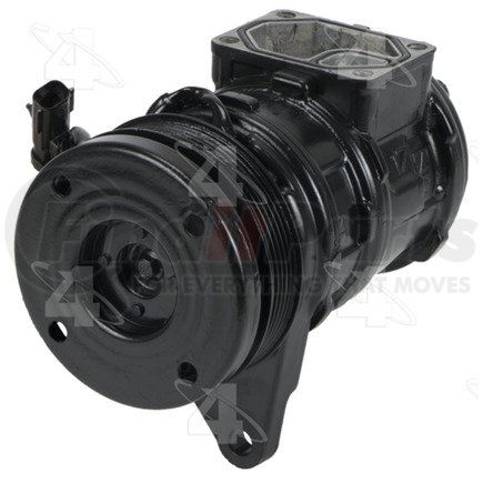 57378 by FOUR SEASONS - Reman Nippondenso 10PA17J Compressor w/ Clutch