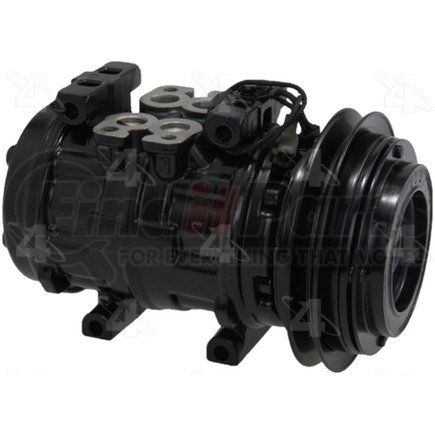 57389 by FOUR SEASONS - Reman Nippondenso 10P15C Compressor w/ Clutch