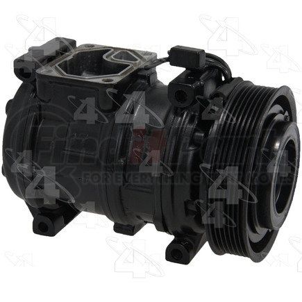 57390 by FOUR SEASONS - Reman Nippondenso 10PA17C Compressor w/ Clutch