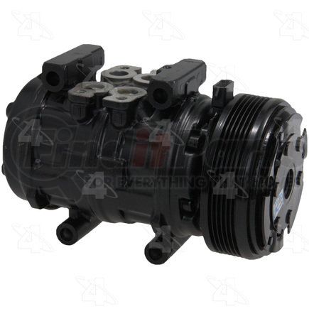 57385 by FOUR SEASONS - Reman Nippondenso 10P15C Compressor w/ Clutch