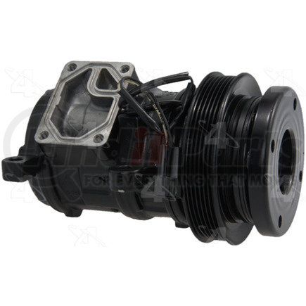 57386 by FOUR SEASONS - Reman Nippondenso 10PA17K Compressor w/ Clutch