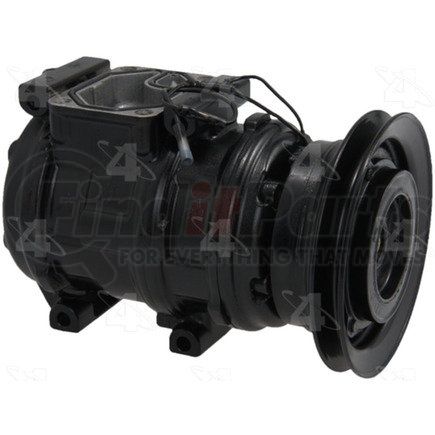 57387 by FOUR SEASONS - Reman Nippondenso 10PA17C Compressor w/ Clutch