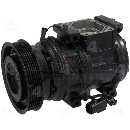 57399 by FOUR SEASONS - Reman Nippondenso 10PA17C Compressor w/ Clutch