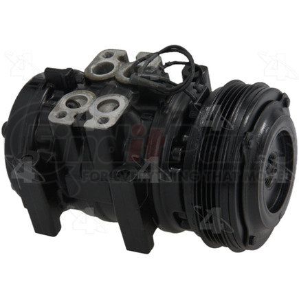 57394 by FOUR SEASONS - Reman Nippondenso 10P13F Compressor w/ Clutch