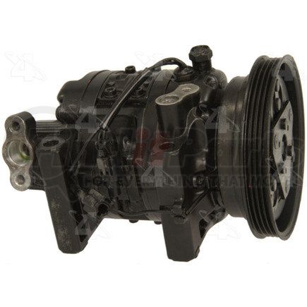 57451 by FOUR SEASONS - Reman York-Diesel Kiki-Zexel-Seltec DCV14D Compressor w/ Clutch