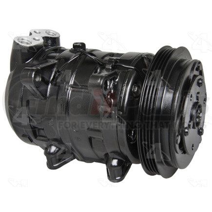 57460 by FOUR SEASONS - Reman York-Diesel Kiki-Zexel-Seltec DKS16H Compressor w/ Clutch