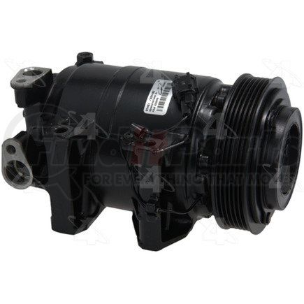 57461 by FOUR SEASONS - Reman York-Diesel Kiki-Zexel-Seltec DKS17D Compressor w/ Clutch