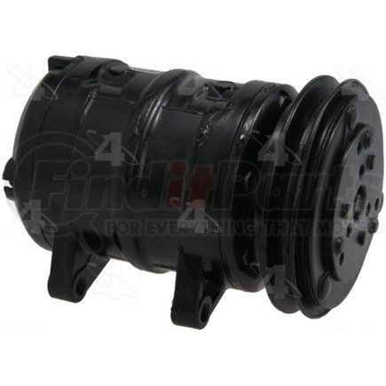 57457 by FOUR SEASONS - Reman York-Diesel Kiki-Zexel-Seltec DKS13 Compressor w/ Clutch